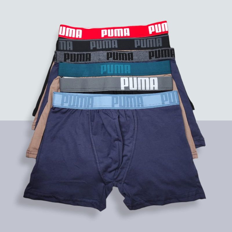 celana dalam pria boxer 6pcs premium smealess