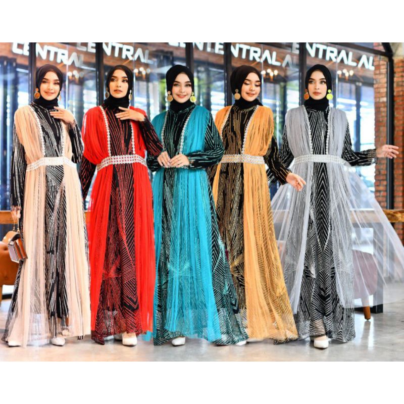 Gamis premium cantik gaun busana muslimah Premium butik