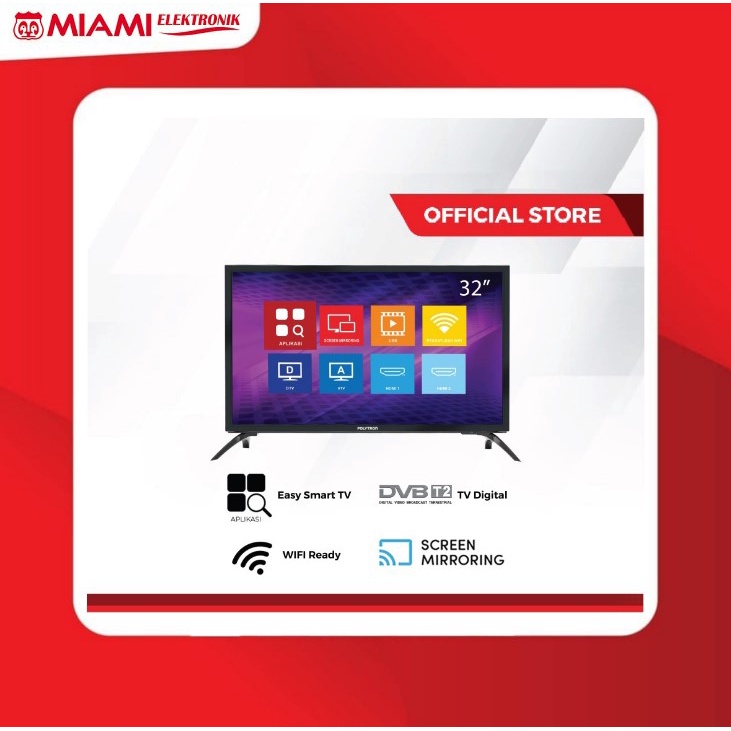 POLYTRON PLD 32MV1859 / PLD32MV1859 EASY SMART DIGITAL TV 32 Inch