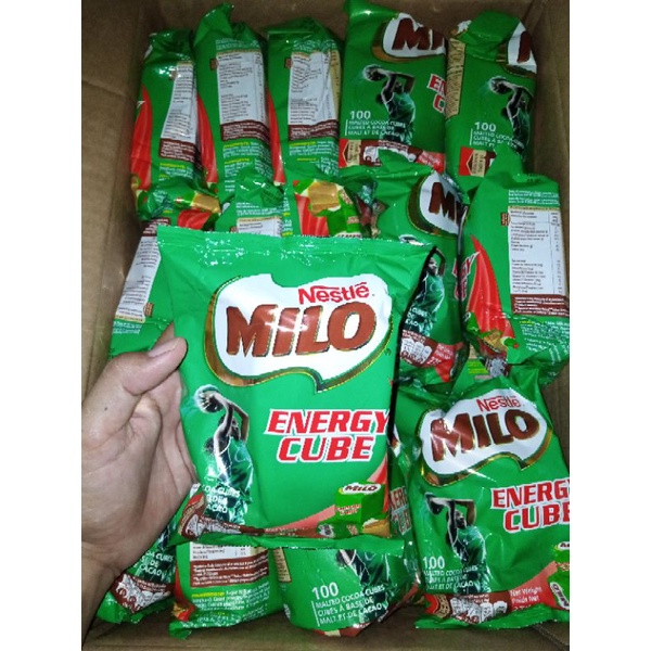 

milo cube isi 100 pcs