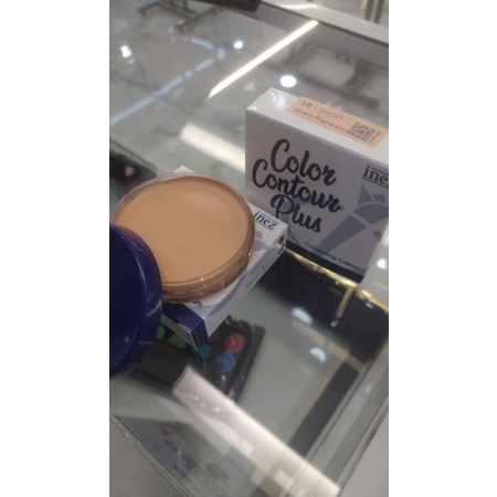 INEZ COLOR CONTOUR PLUS CORRECTING CREAM | Foundation Padat Inez