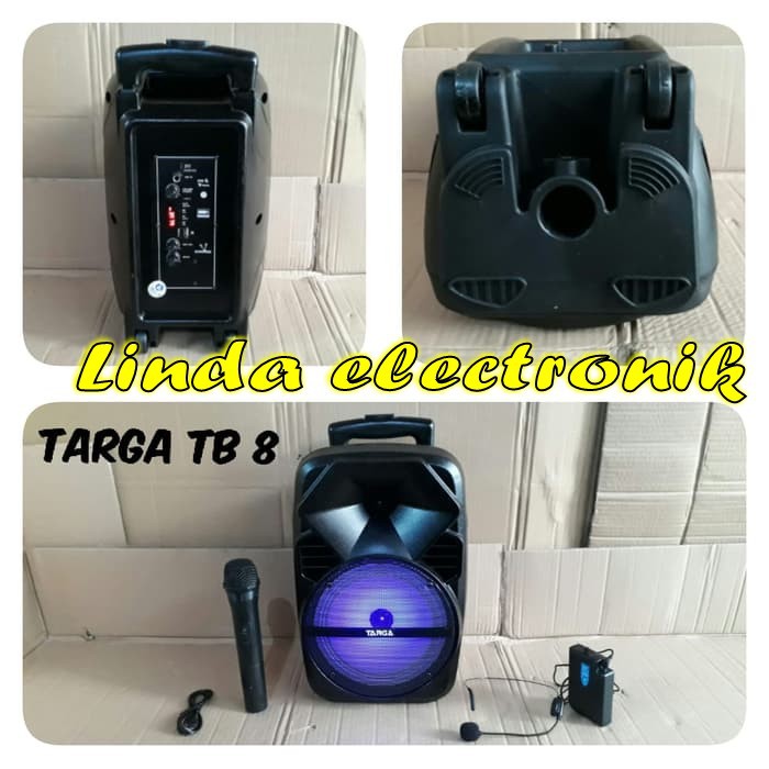 portable speaker wireless targa tb8 8inch targa tb 8