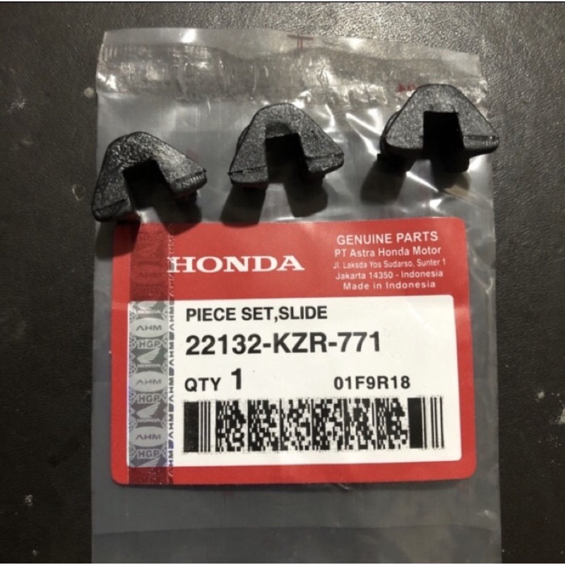 PIECE SLIDE / SLIDER HONDA VARIO TECHNO 125 / 150 ISI 3 PCS