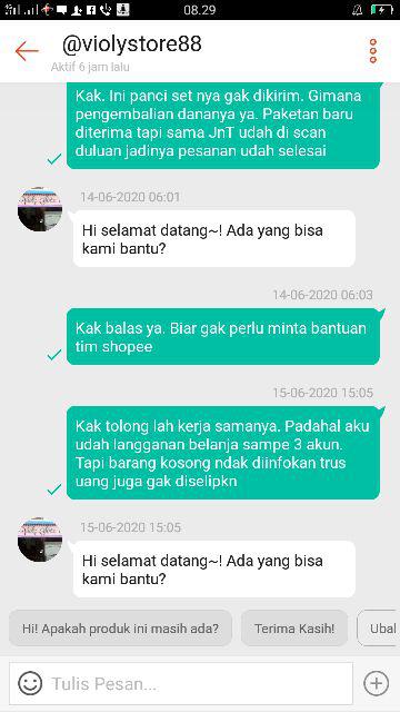 Panci Tutup Kaca Set Isi 5 Pcs