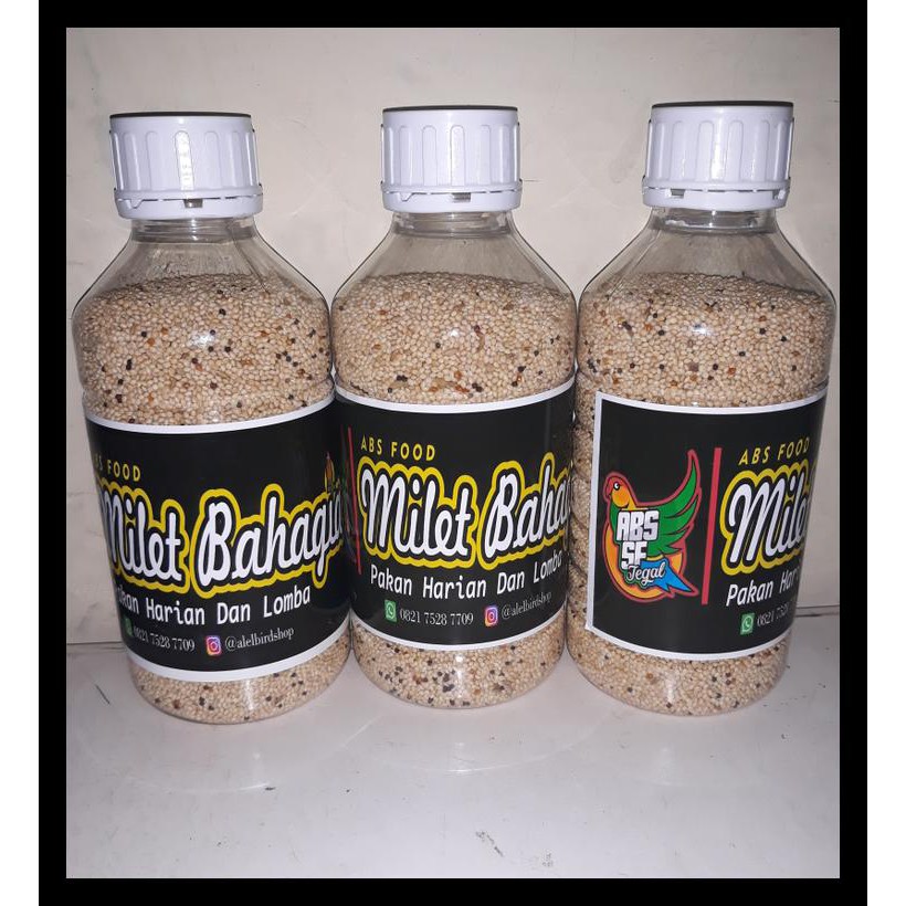 MILET BAHAGIA PAKAN HARIAN DAN LOMBA KODE 1124