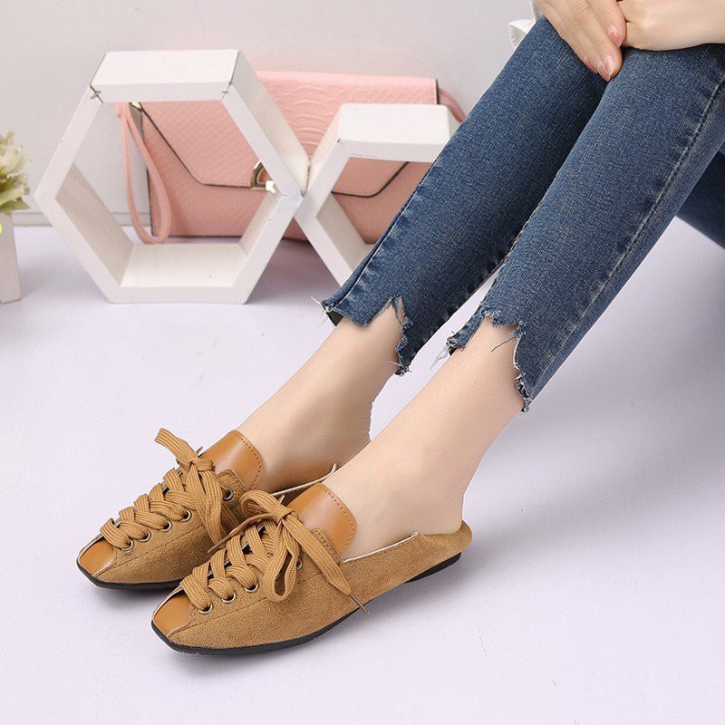 RYS - Polo Beans Sepatu Loafers Korea Wanita Fashion Casual - Ori Import