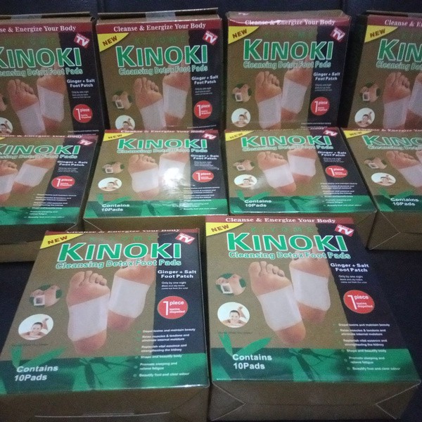 

Kinoki Gold isi 10 Ginger & Salt