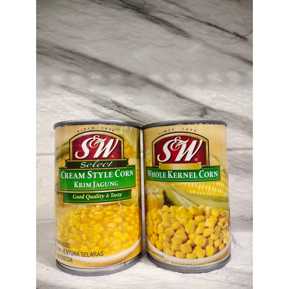 

S&W Jagung Cream & Whole 425gr