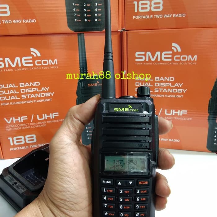 HT SME 188 DUAL BAND VHF-UHF FREE HANDSFREE