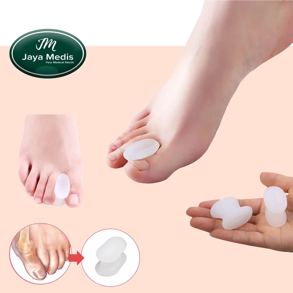 Separator Jempol Kaki Korektor Orthotics - Pemisah Jari Orthotics