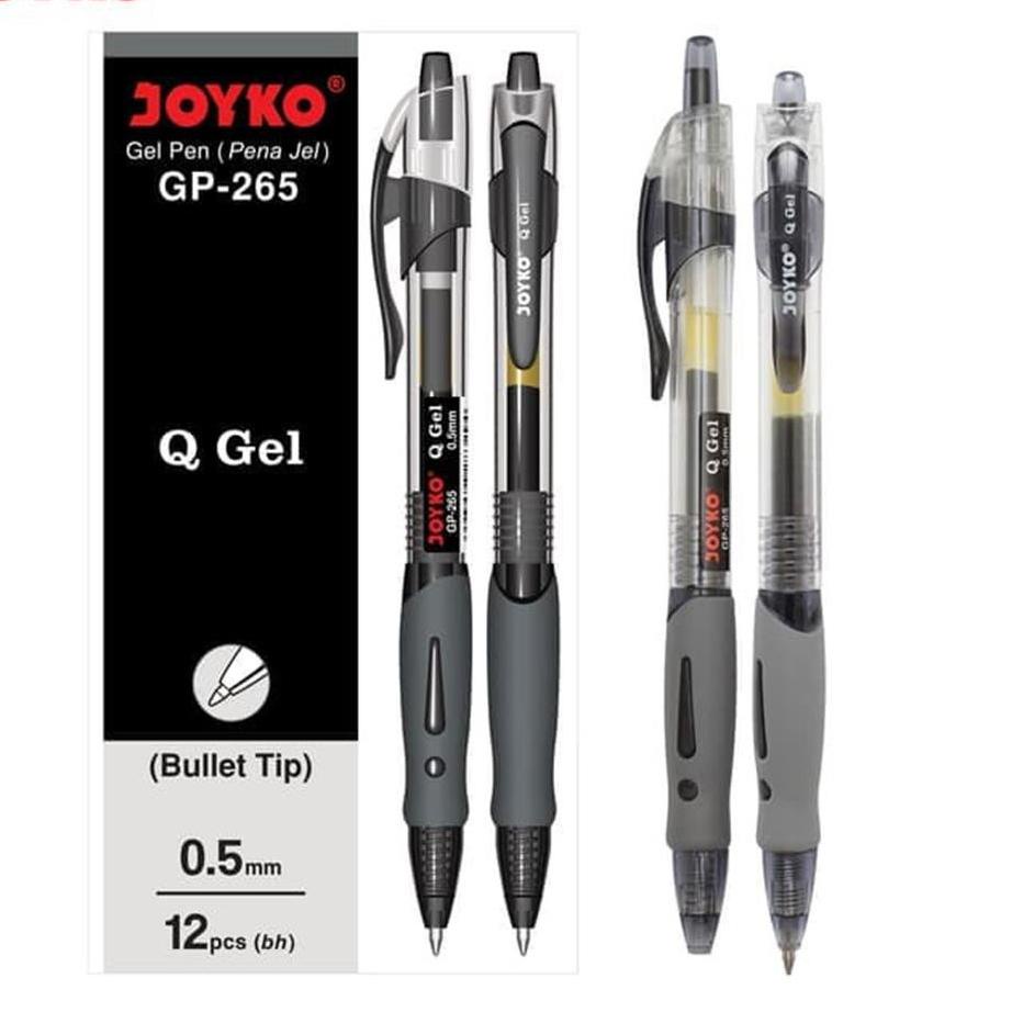 

Terbaru! D Pulpen Joyko Gel Cetek Q Gel G P-265 1pak -12pcs