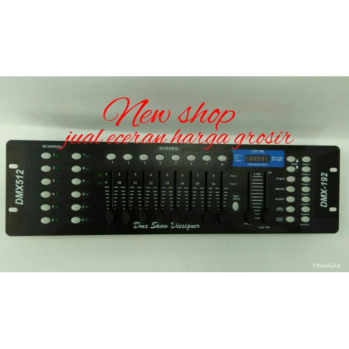 PROMO MIXER LAMPU PANGGUNG DMX 512/192