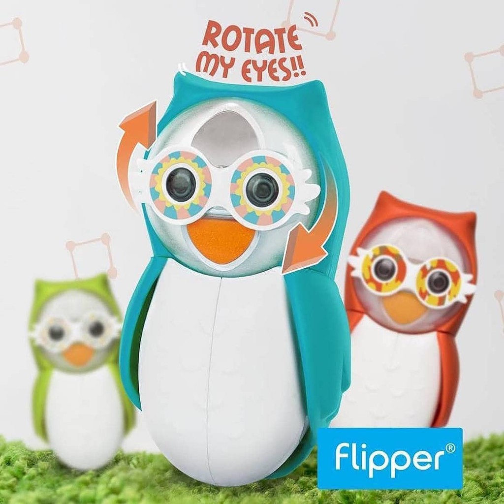 FLIPPER OWL / TEMPAT SIKAT GIGI