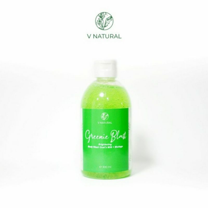 V NATURAL BODY WASH BPOM ORIGINAL 300ML SABUN MANDI