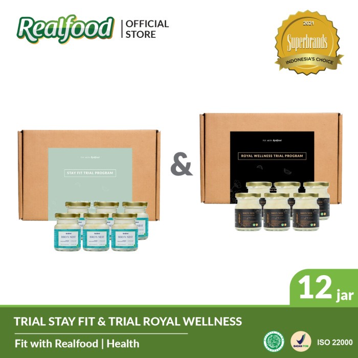 

(BISA COD) Realfood Trial Immune Support Minuman Sarang Burung Walet