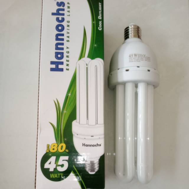 Lampu Hannochs 45 Watt PLC LHE 4U Garansi 1 Tahun