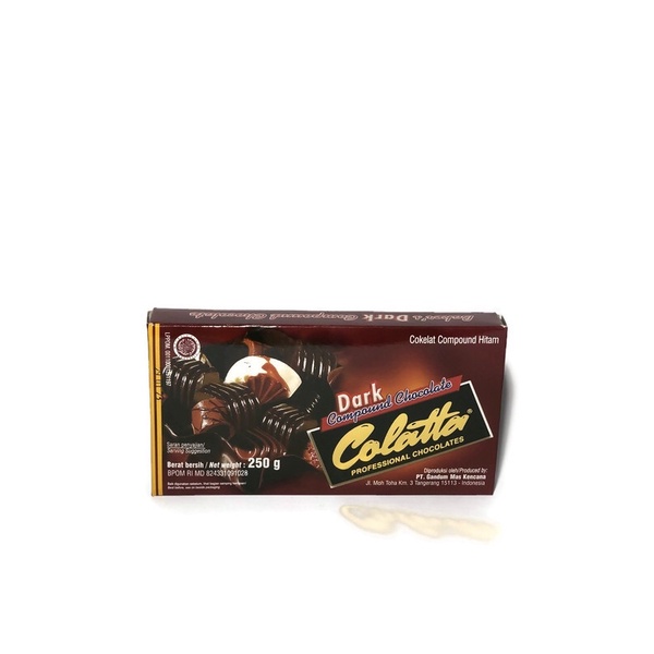 

Dark chocolate coumpound 250g colatta coklat batang