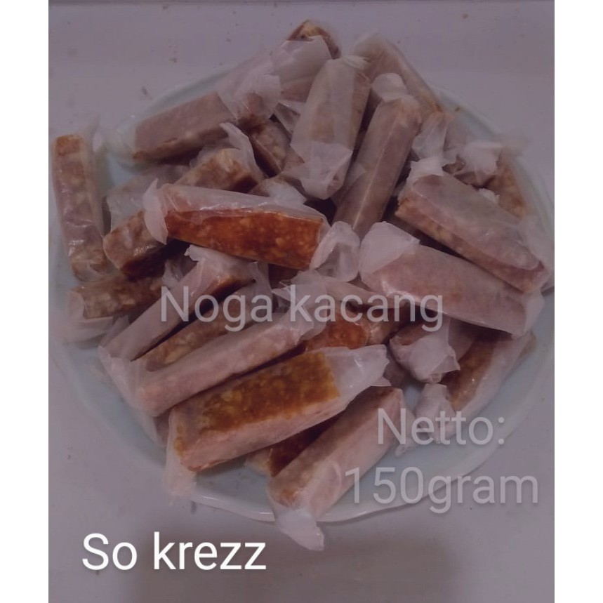 

Noga kacang/teng teng kacang/cemilan/snacks/oleholeh/150gram