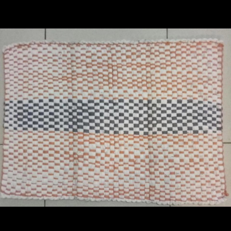 KESET KAIN KAKI INJAK ANYAM BESAR KAIN LAP 50x70 CM