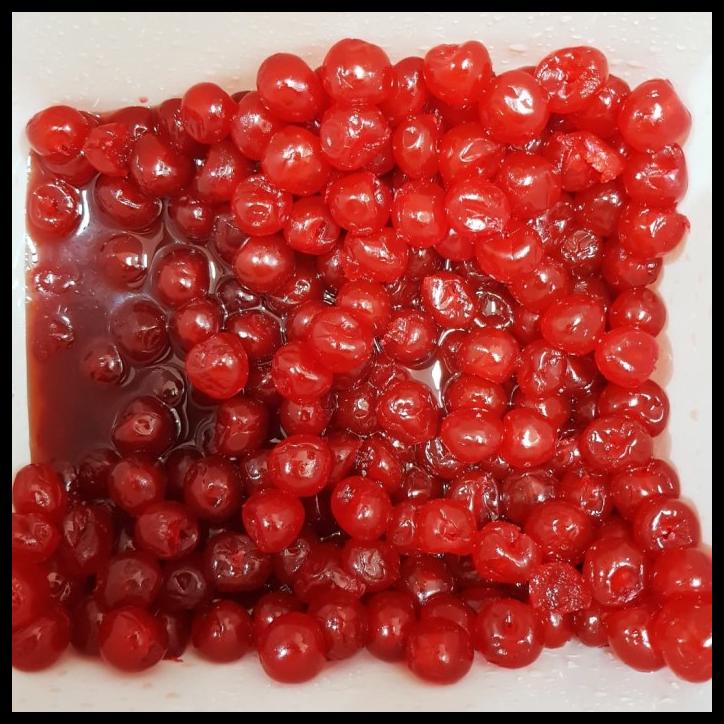 

TERBARUU!! Cherry gundul 500 gram / tanpa tangkai import kering / aptunion 500gr COD