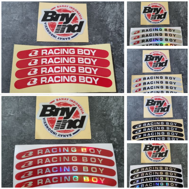 STICKER VELG RACING BOY PRINCUT