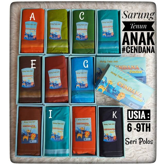 Sarung Tenun Anak Cendana