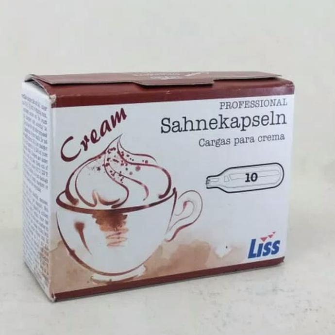 GROSIR OPEN whip it cream charger( isi N2O untuk whip it cream dispenser)