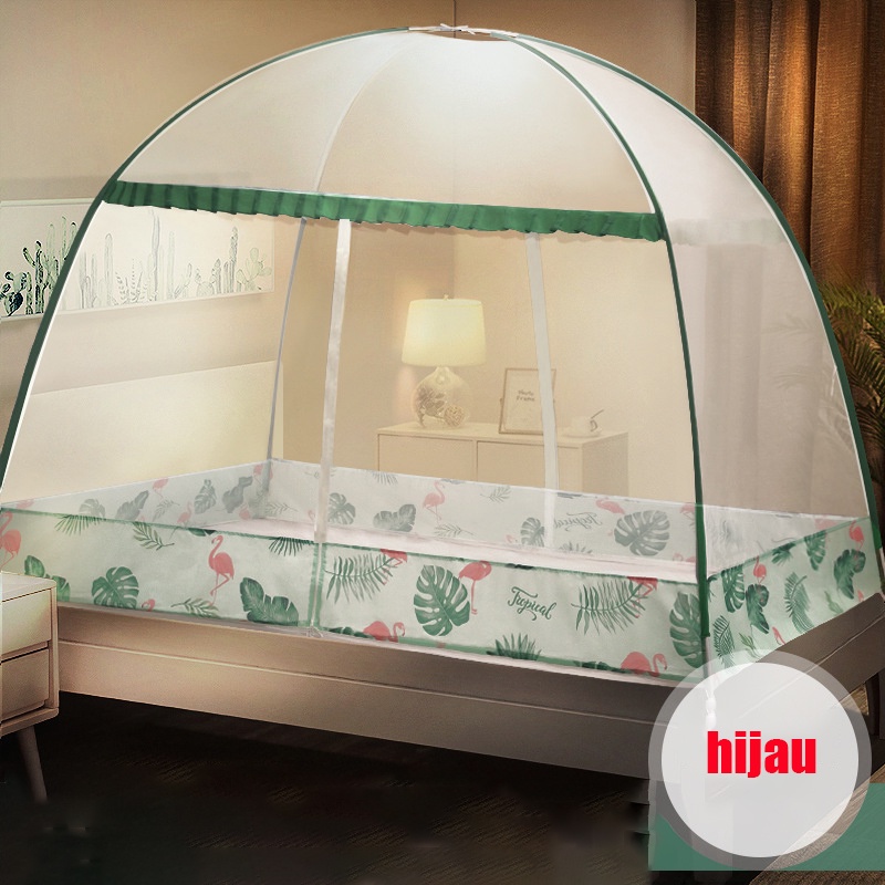 200*200CM Kelambu Lipat/Tidur Kelambu Tenda original Portable Mudah di Lipat Anti Nyamuk 1.8M/2M Mosquito Net