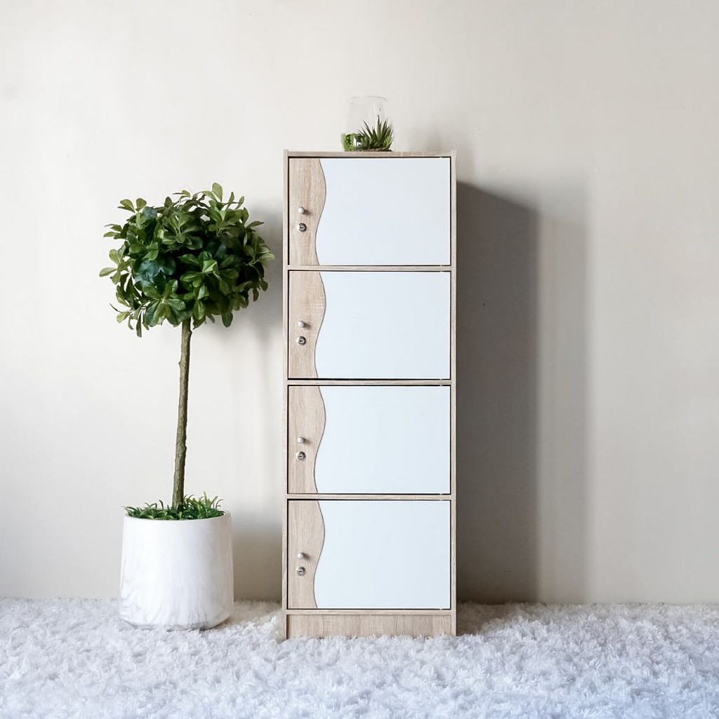 

Unihome - Lemari Assolock 4P Mahoni - Free Ongkir Jawa