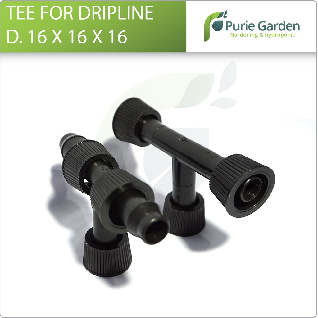 Tee Dripline D. 16 x 16 x 16mm Irritec