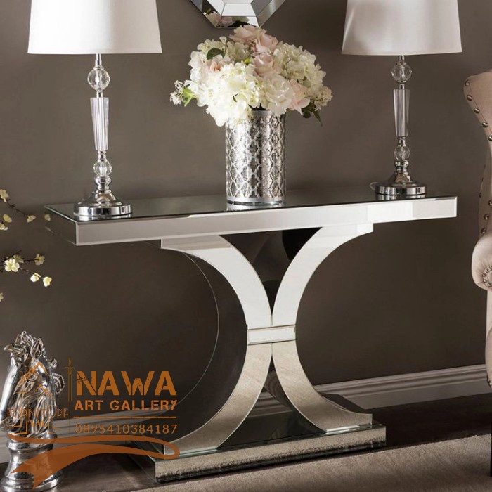 MEJA PAJANGAN HIAS STAINLESS MEWAH