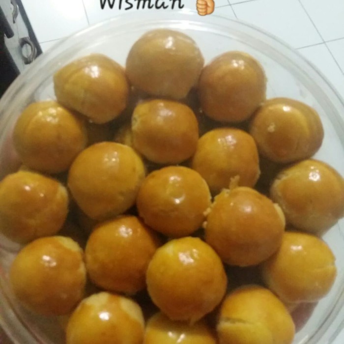 

T20R Kue Nastar Wisman Homemade/Kue Kering Homemade/Pineapple Cookies 600Gr Ht501Gr