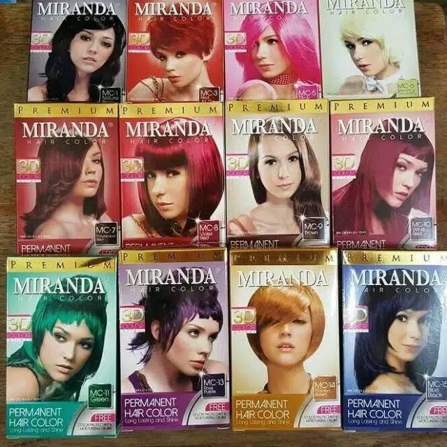 Miranda Hair Color 30ml - Pewarna Rambut