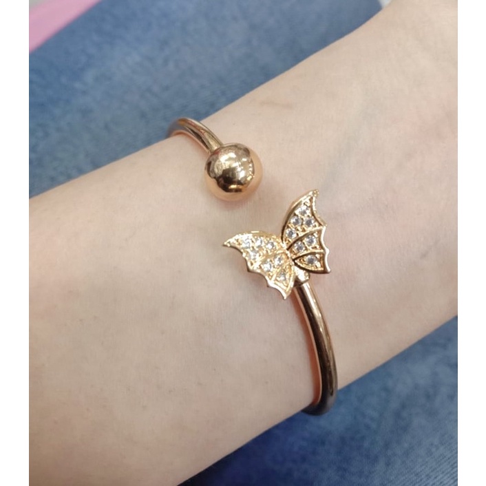 gelamg bangle untuk wanita//gelang lapis emas//gelang