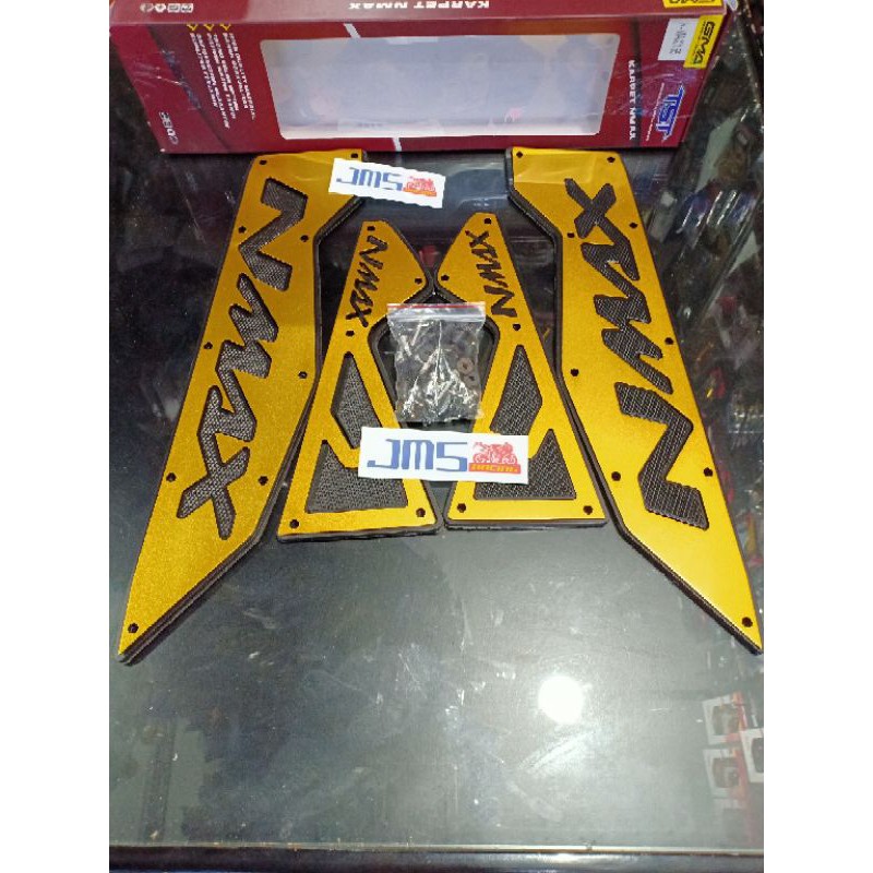 bordes karpet plat bordes yamaha nmax old tst gold merah silver hitam