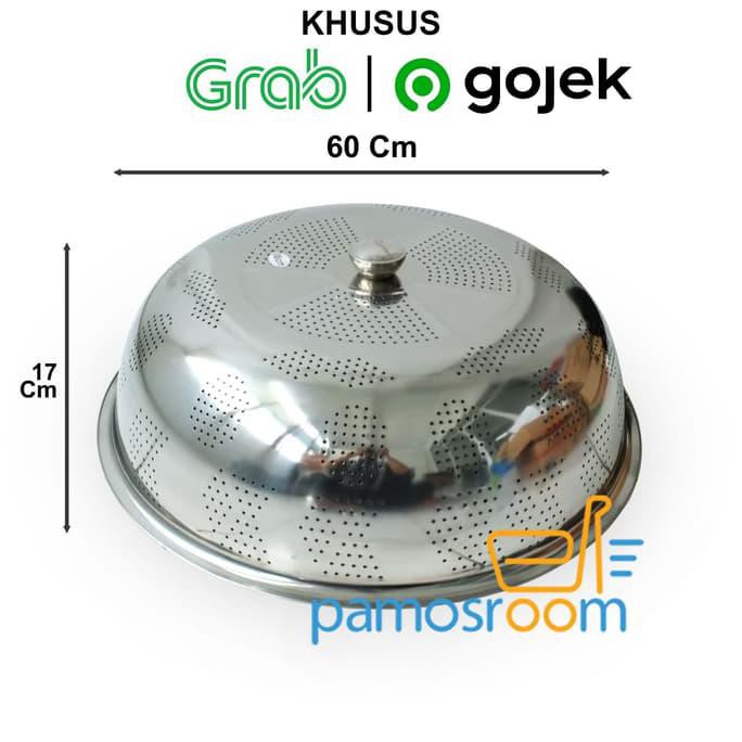 Calypso Tudung Saji Stainless 60Cm Tutup Wadah Makanan Stainless 60 Cm