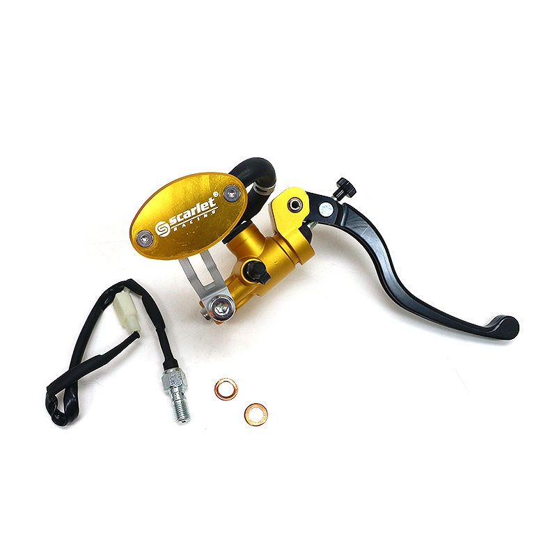 master rem atas PX - 1R scarlet set tabung smoke full cnc universal semua motor  + tabung oval trans