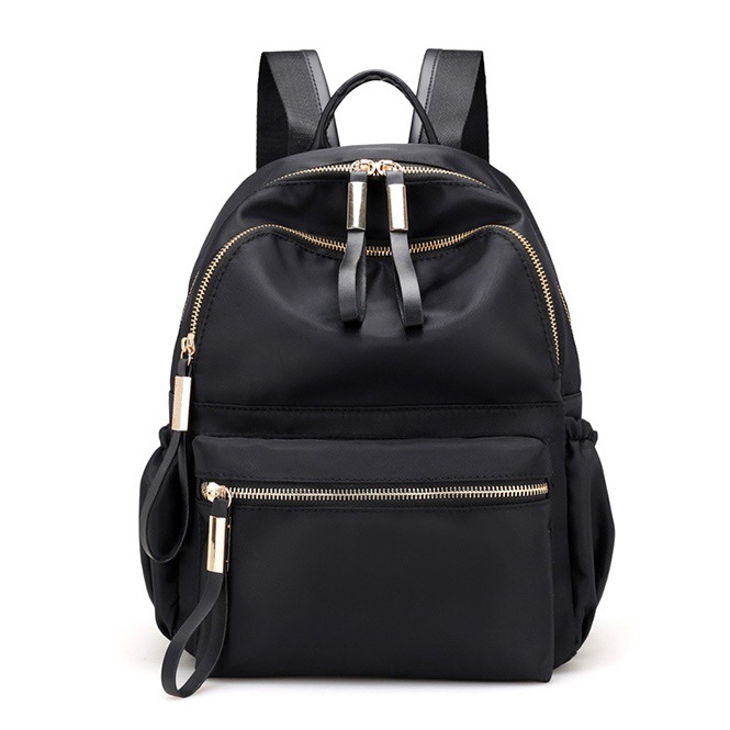 TAS RANSEL WANITA ANTI AIR HITAM COUNCIL PREMIUM TA530B5 SEKOLAH BACKPACK KULIAH KERJA FASHION KOREA PUNGGUNG KEKINIAN GENDONG REMAJA IMPORT BATAM