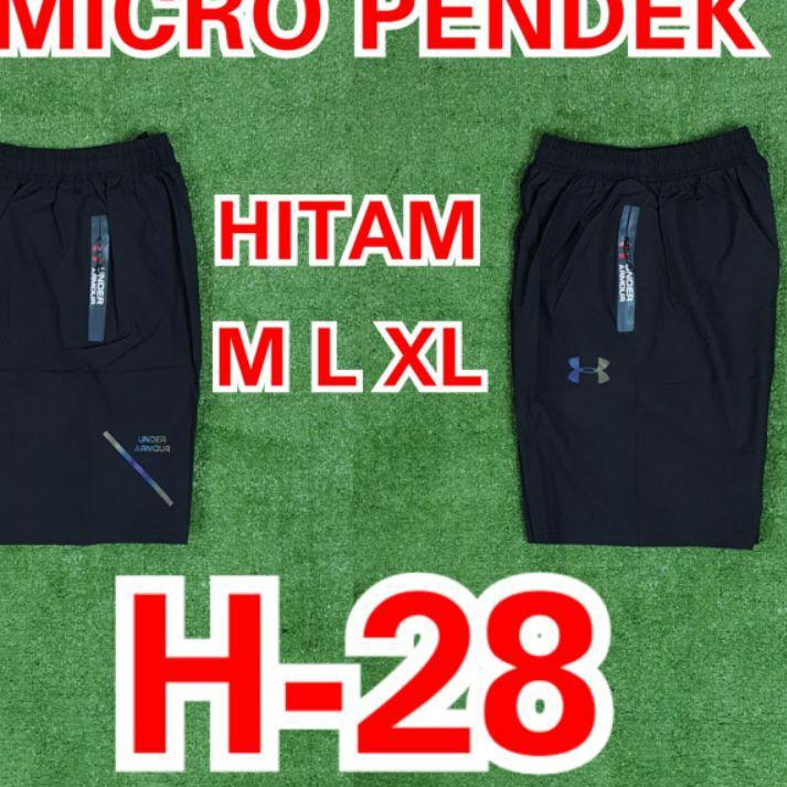 H CELANA PENDEK OLAHRAGA PRIA IMPOR MICRO ECER GROSIR