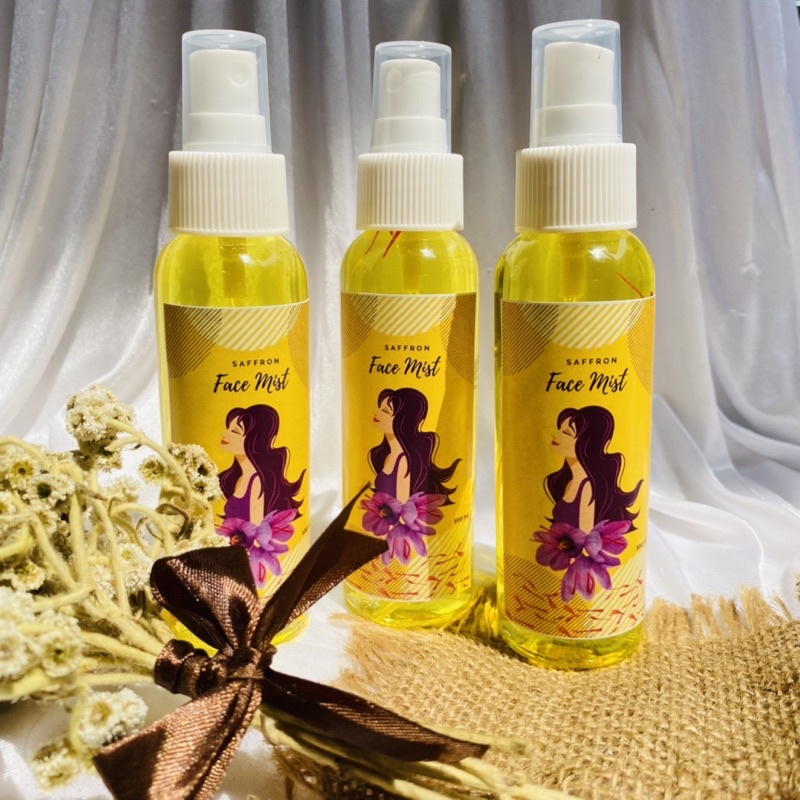 FACE MIST SAFFRON 100 ML | FACE MIST SAFFRON ORIGINAL | SAFFRON ASLI | BISA COD