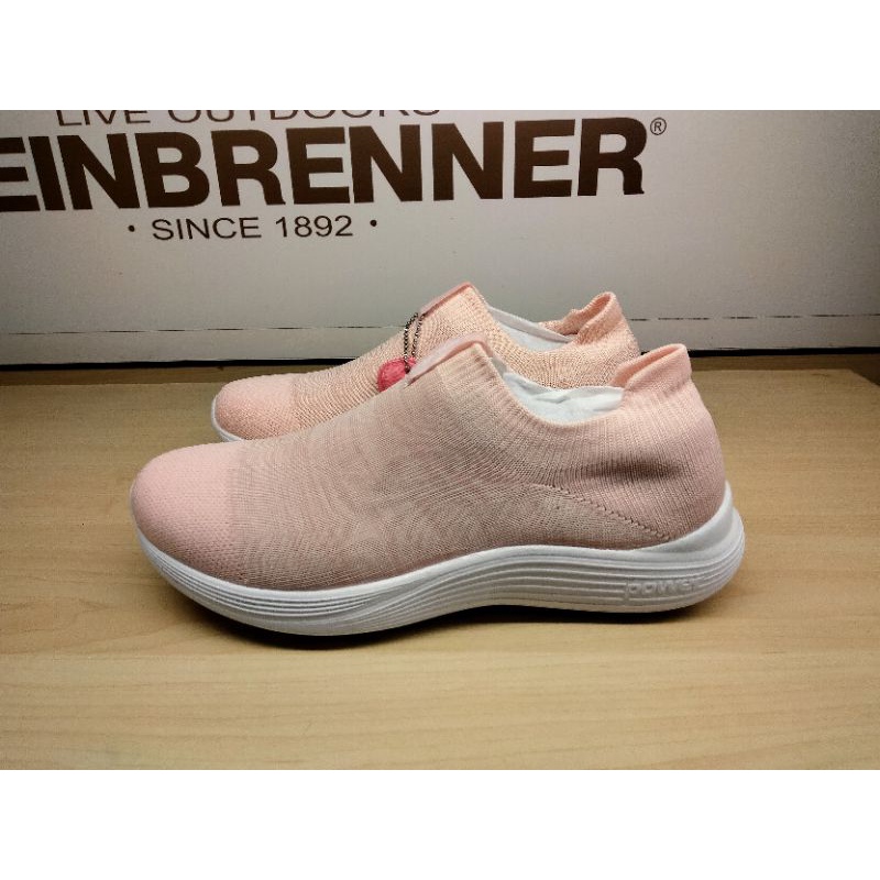 Sepatu Casual Wanita Bata Power Original Bahan Rajut Sneakers Wanita Model Terbaru Warna Merah Muda
