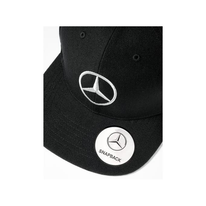 Segera Miliki Topi Flat Brim Mercedes-Benz Original (Hitam) Gilaa