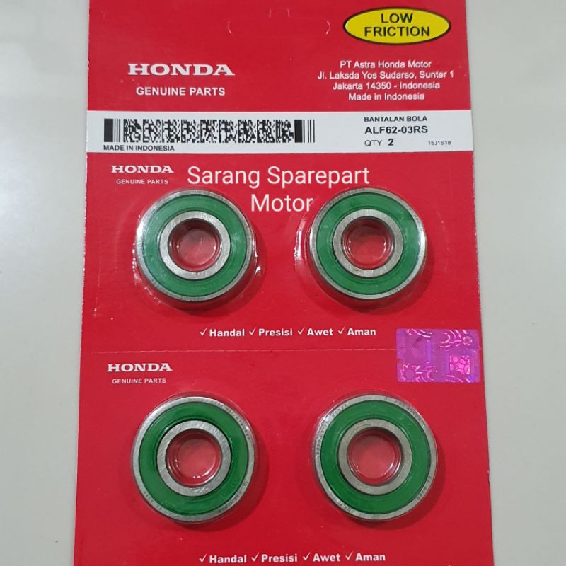 Lahar Bearing Honda 6203 RS Bantalan Bola 6203RS Press