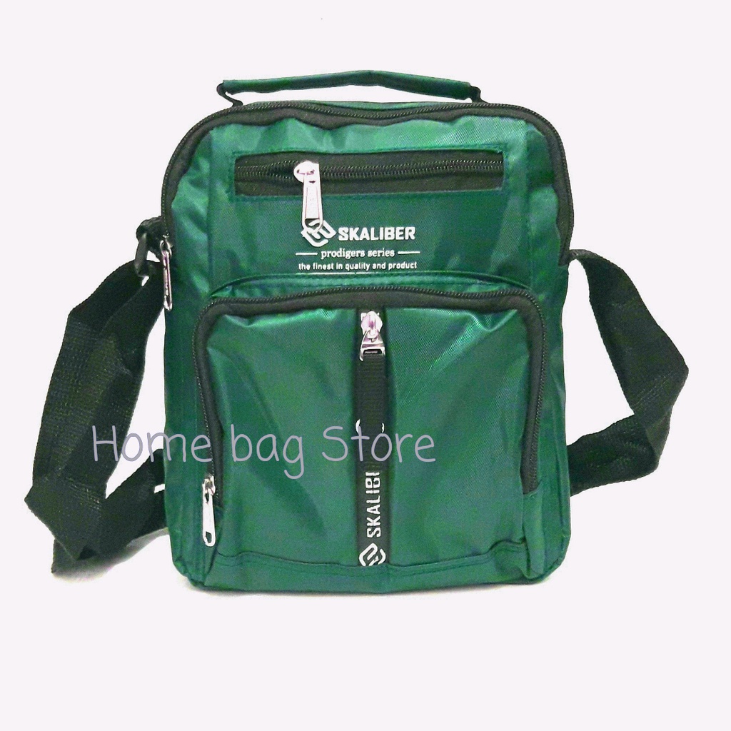 Tas Selempang Skaliber Waterproof Masuk Buku Tulis Tas Pria Murah Sling Bag Tas Hangout