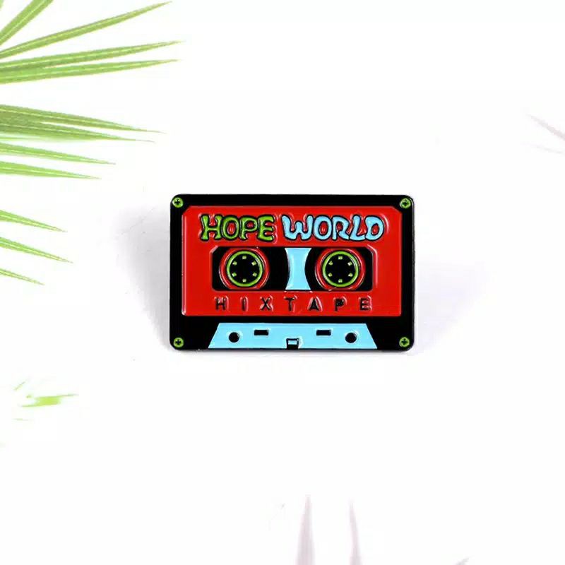 HOPE WORLD MIXTAPE ENAMEL PIN / JHOPE BTS ENAMEL PIN