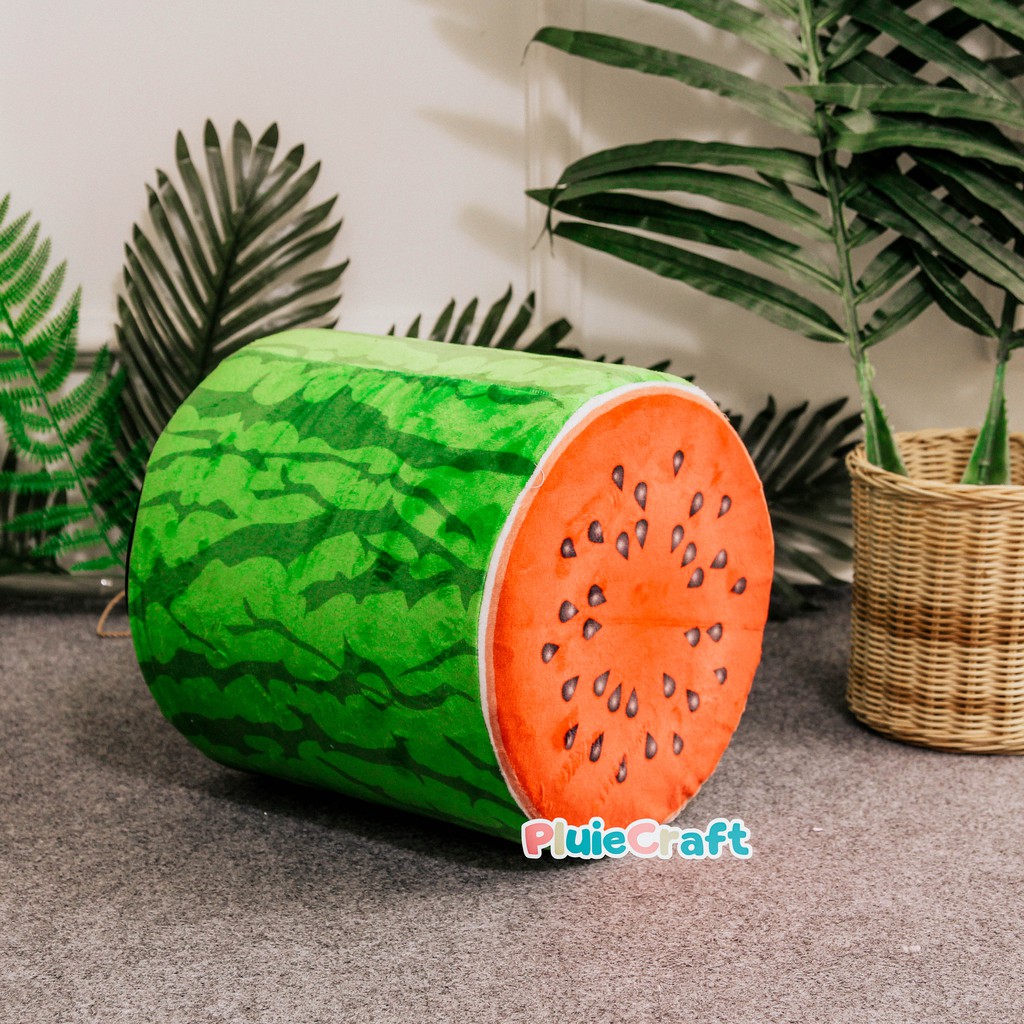 Bangku Duduk Kursi Tempat Menaruh Kaki Saat Nonton TV - Stool Gambar Semangka