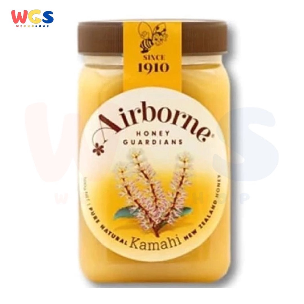 Airborne Honey Guardians Pure Natural Kamahi New Zealand Honey 500g