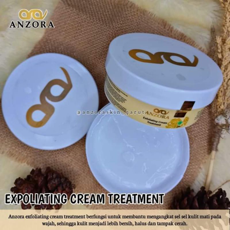 Exfoliating Cream Treatment Anzora/Anzora/Krim exfoliating/Anzora skincare/Anzora Exfoliating cream