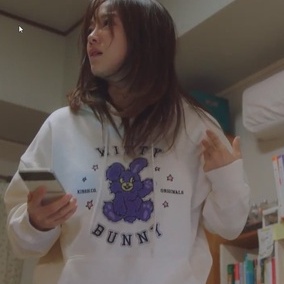 CHERIEINC - HOODIE SHIN HARI WITTY BUNNY / JAKET SHIN HA RI BUSINESS PROPOSAL