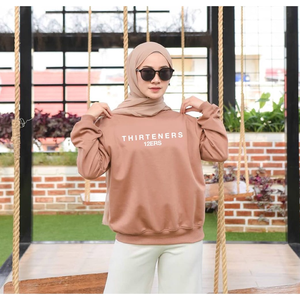 Primadona Sweatshirt  Sweater Korean Style Bahan Fleece Tebal